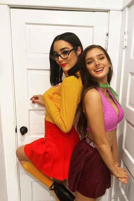 BRIGHTON SHARBINO and INDIANA MASSARA - Instagram Photos 11/04/2020