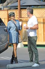 BROOKE BURKE Out Shopping in Los Angeles 10/08/2020