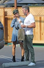 BROOKE BURKE Out Shopping in Los Angeles 10/08/2020