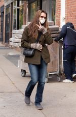 BROOKE SHIELDS Out and About in New York 11/17/2020
