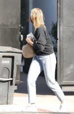CAMERON DIAZ Leaves a Hair Salon in Los Angeles 11/02/2020