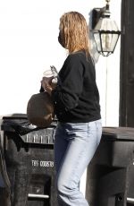 CAMERON DIAZ Leaves a Hair Salon in Los Angeles 11/02/2020