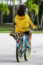CAMILA CABELLO and Shawn Mendes Out Riding a Bikes in Miami 11/04/2020