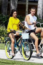 CAMILA CABELLO and Shawn Mendes Out Riding a Bikes in Miami 11/04/2020