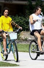 CAMILA CABELLO and Shawn Mendes Out Riding a Bikes in Miami 11/04/2020