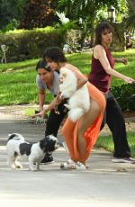 CAMILA CABELLO and Shawn Mendes Out with Their Dogs in Miami 10/31/2020