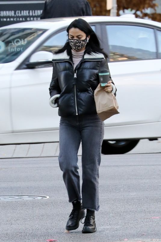 CAMILA MENDES Out for a Coffee in Vancouver 11/08/2020