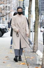 CAMILA MENDES Out with Her Dog in Vancouver 11/28/2020