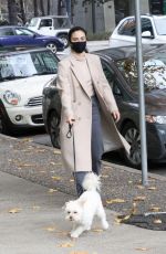 CAMILA MENDES Out with Her Dog in Vancouver 11/28/2020