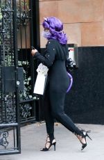CANDICE PATTON Arrives at Vanessa Morgan
