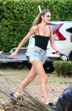 CANDICE SWANEPOEL Arrives at a  Halloween Party in Miami 10/31/2020