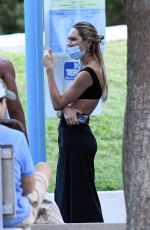 CANDICE SWANEPOEL at a Park in Miami 11/01/2020