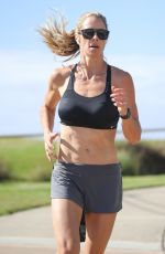 CANDICE WARNER Out Jogging in Sydney 11/25/2020