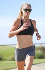 CANDICE WARNER Out Jogging in Sydney 11/25/2020