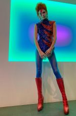 CARA DELEVINGNE as David Bowie for Halloween - Instagram Photos 11/12/2020