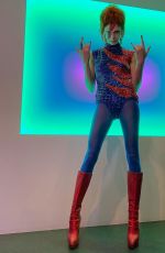 CARA DELEVINGNE as David Bowie for Halloween - Instagram Photos 11/12/2020