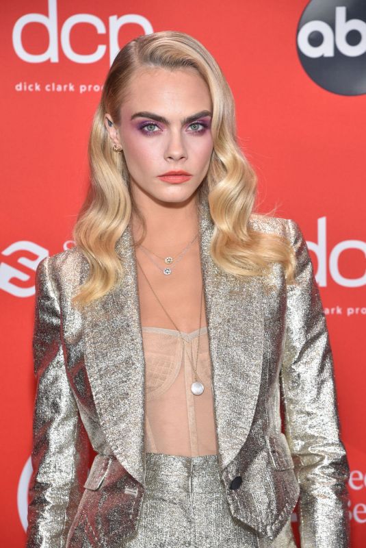 CARA DELEVINGNE at AMA 2020 in Los Angeles 11/22/2020