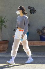 CARA SANTANA Heading to a Gym in West Hollywood 11/11/2020