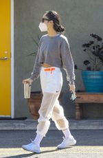 CARA SANTANA Heading to a Gym in West Hollywood 11/11/2020