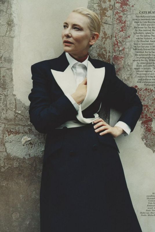 CATE BLANCHETT in Vogue Magazine, UK December 2020