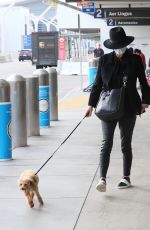 CATHERINE ZETA JONES Out with Her Dog in Los Angeles 11/20/2020