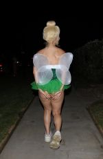 CAYLEE COWAN at a Halloween Party in West Hollywood 10/30/2020
