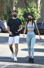 CHANTEL JEFFRIES and Andrew Taggart Leaves a Gym in Los Angeles 11/18/2020