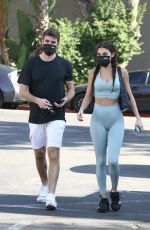 CHANTEL JEFFRIES and Andrew Taggart Leaves a Gym in Los Angeles 11/18/2020