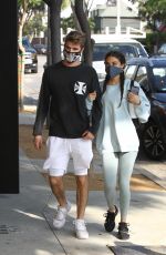 CHANTEL JEFFRIES and Andrew Taggart Leaves a Gym in Los Angeles 11/18/2020