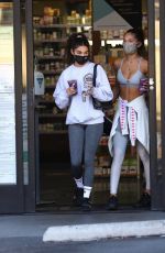 CHANTEL JEFFRIES and JOCELYN CHEW at Earthbar in West Hollywood 11/19/2020