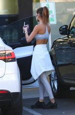 CHANTEL JEFFRIES and JOCELYN CHEW at Earthbar in West Hollywood 11/19/2020