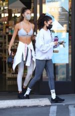 CHANTEL JEFFRIES and JOCELYN CHEW at Earthbar in West Hollywood 11/19/2020