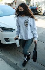 CHANTEL JEFFRIES Arrives at Dogpound Gym 11/19/2020