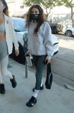 CHANTEL JEFFRIES Arrives at Dogpound Gym 11/19/2020