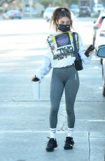 CHANTEL JEFFRIES Arrives at Dogpound Gym 11/19/2020