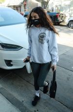 CHANTEL JEFFRIES Arrives at Dogpound Gym 11/19/2020