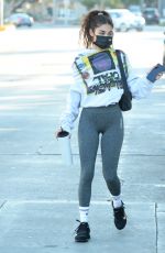 CHANTEL JEFFRIES Arrives at Dogpound Gym 11/19/2020