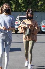 CHANTEL JEFFRIES Arrives at Dogpound Gym in Los Angeles 11/09/2020