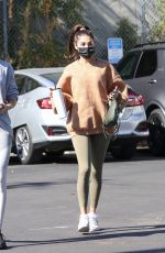 CHANTEL JEFFRIES Arrives at Dogpound Gym in Los Angeles 11/09/2020