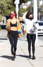 CHANTEL JEFFRIES Out in Los Angeles 11/10/2020