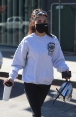 CHANTEL JEFFRIES Out in Los Angeles 11/10/2020