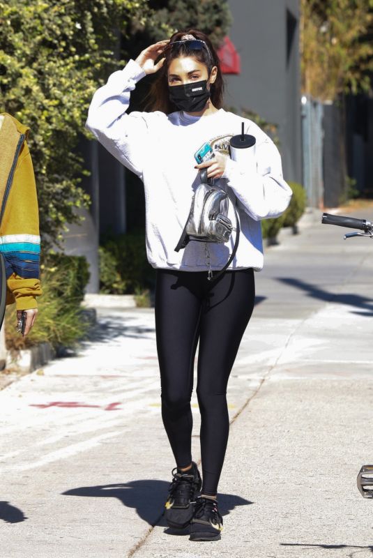 CHANTEL JEFFRIES Out in Los Angeles 11/10/2020