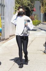 CHANTEL JEFFRIES Out in Los Angeles 11/10/2020