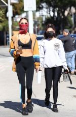 CHANTEL JEFFRIES Out in Los Angeles 11/10/2020