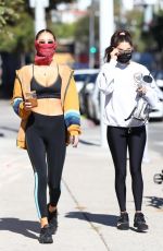 CHANTEL JEFFRIES Out in Los Angeles 11/10/2020