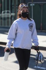 CHANTEL JEFFRIES Out in Los Angeles 11/10/2020