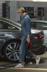 CHARLIZE THERON Leaves a Hospital in Los Angeles 11/04/2020