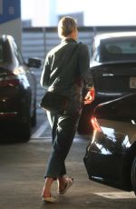 CHARLIZE THERON Leaves a Hospital in Los Angeles 11/04/2020