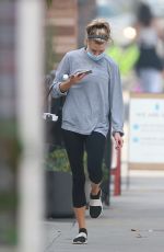 CHARLOTTE MCKINNEY Leaves a Gym in Los Angeles 11/03/2020