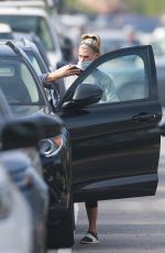 CHARLOTTE MCKINNEY Leaves a Gym in Los Angeles 11/03/2020